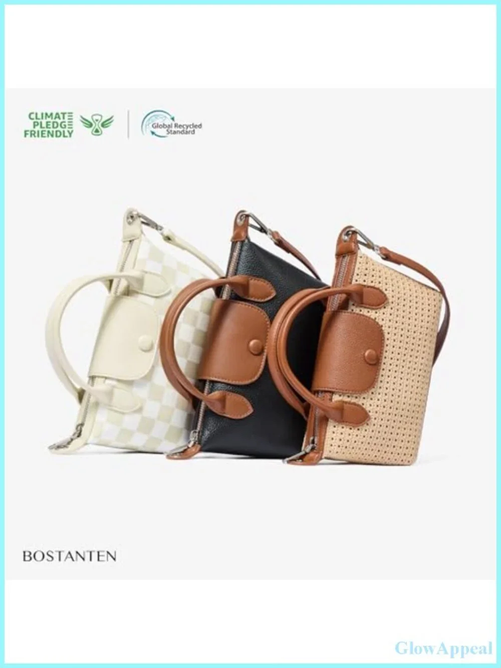 Woven Textured Faux Leather Mini Tote Crossbody Bag with Adjustable Strap